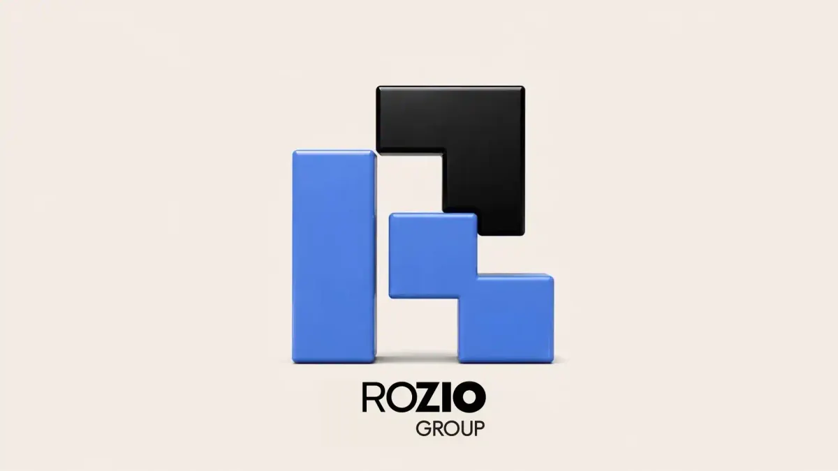 האתר של Rozio Group - תצוגת דסקטופ